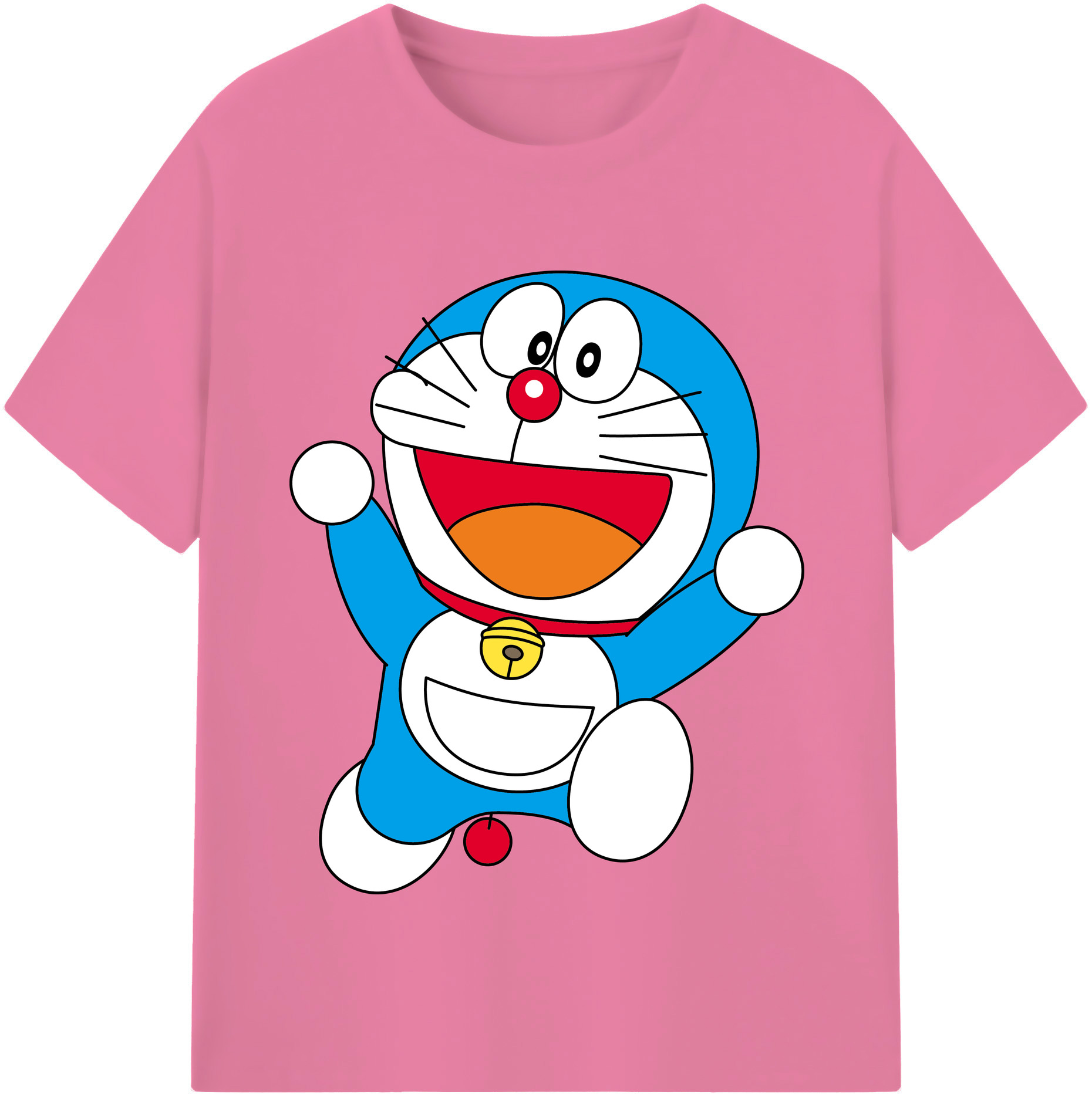 （画像用） ドラえもん Doraemon 綿100％半袖Tシャツ（フロントプリント）